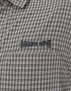 Madison Check Short Sleeve Shirt in Brown