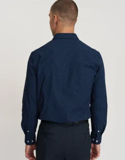 Malo Long Sleeve Dress Shirt in White