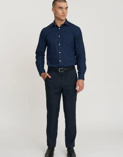Malo Long Sleeve Dress Shirt in White