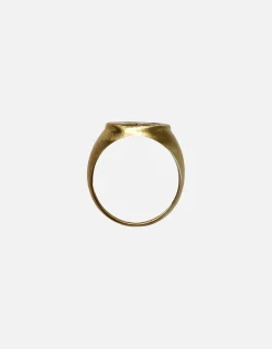 Medallion Ring in Gold
