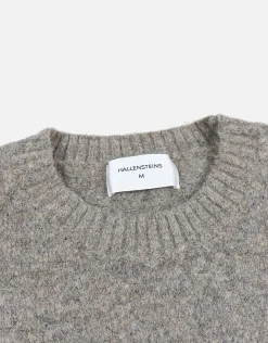 Melange Crew Neck Knit in Khaki