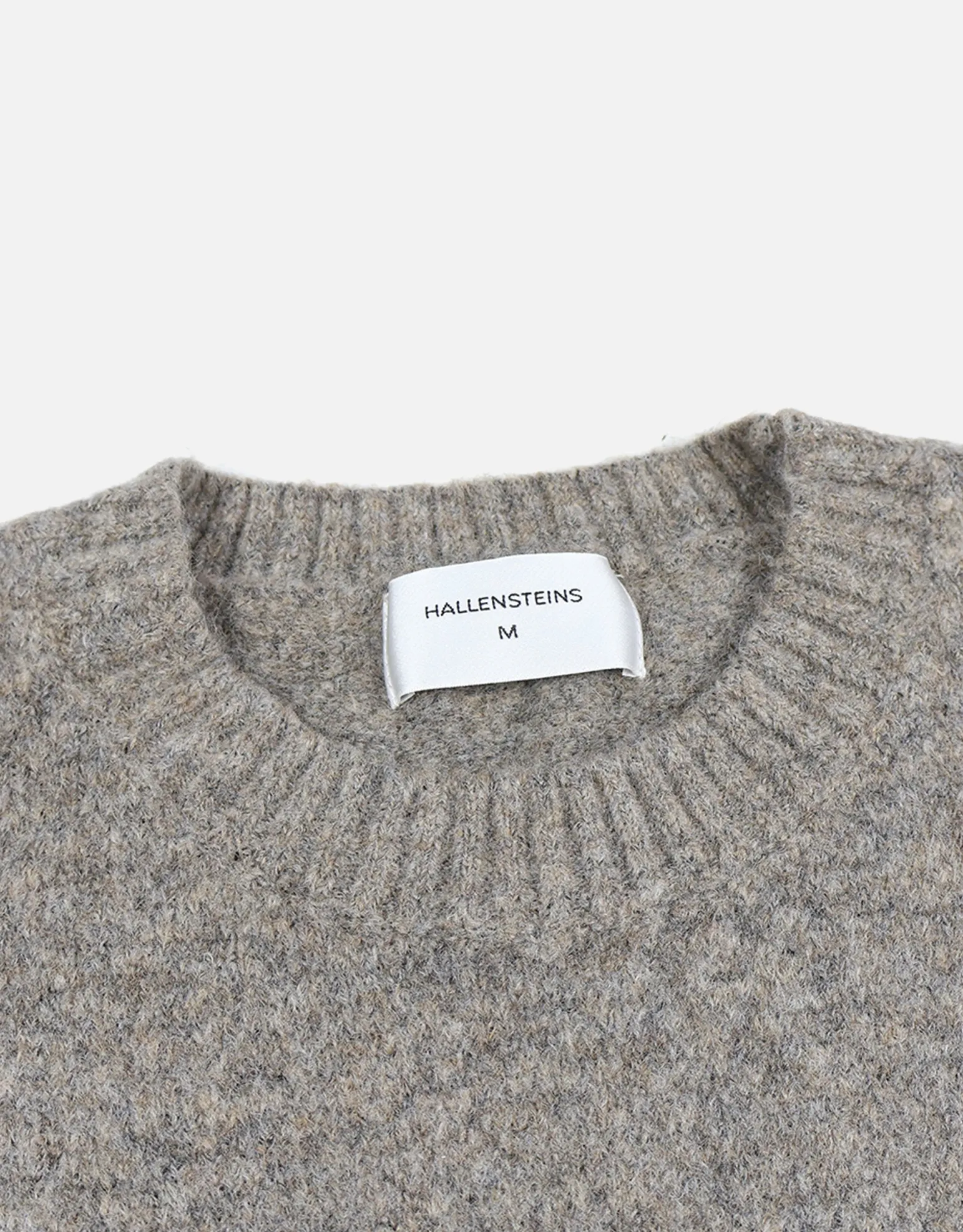 Melange Crew Neck Knit in Sand