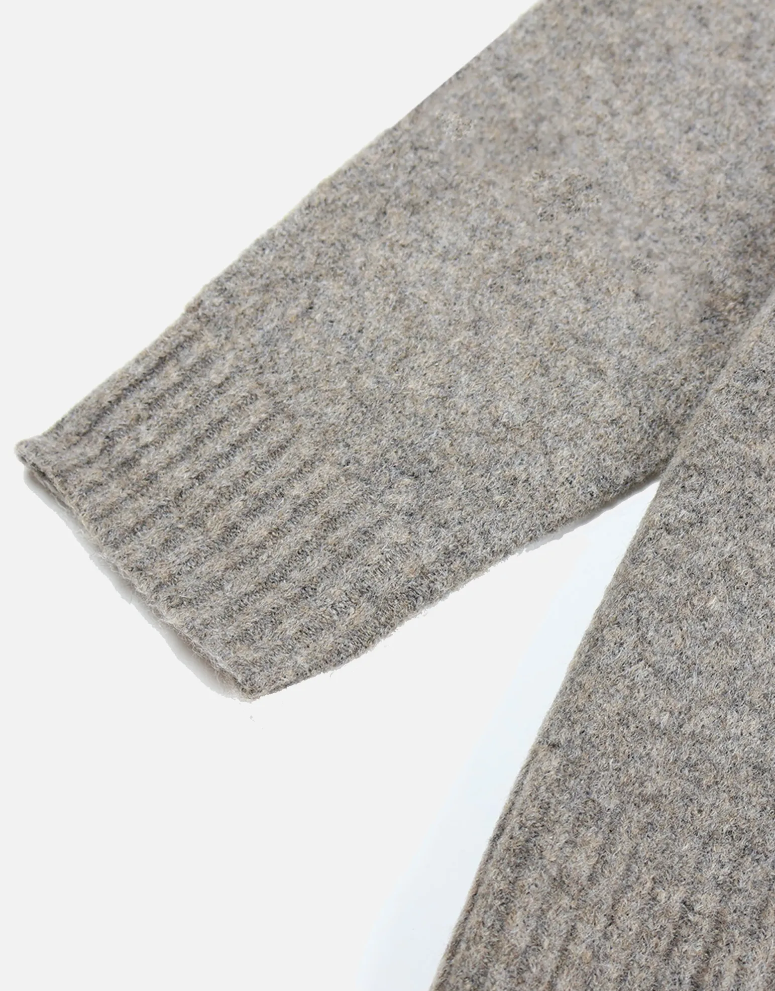 Melange Crew Neck Knit in Sand
