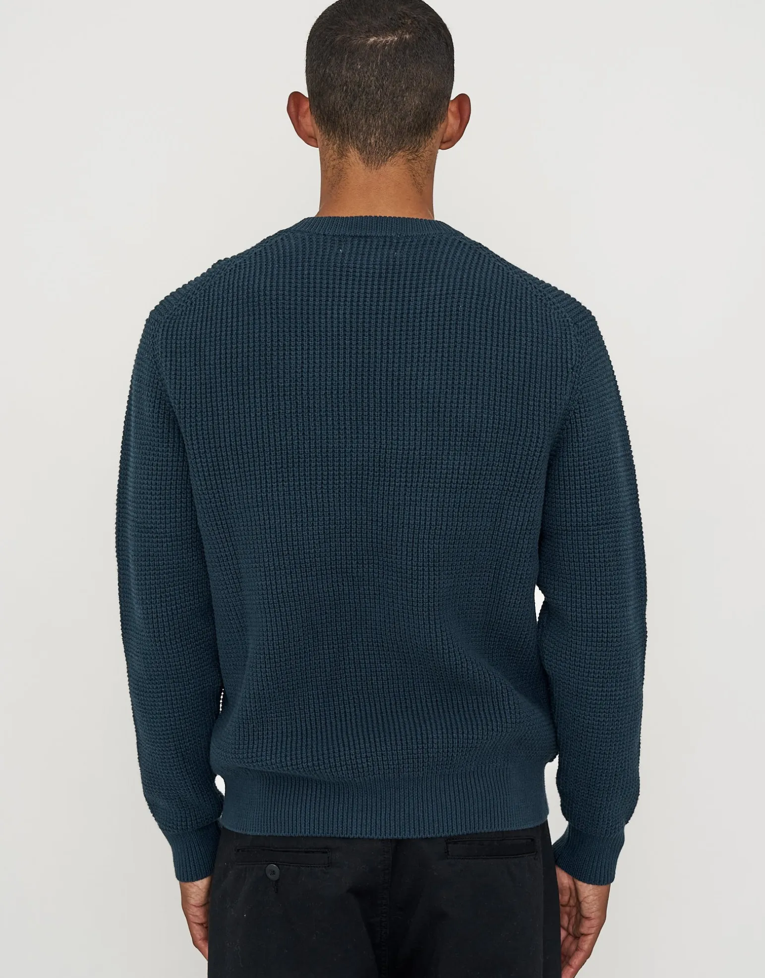 Melange Crew Neck Knit in Sand