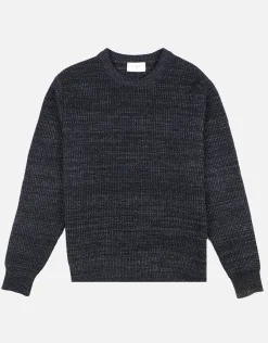 Melange Crew Neck Knit in Sand