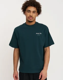 Members Only Tee in Pine Green