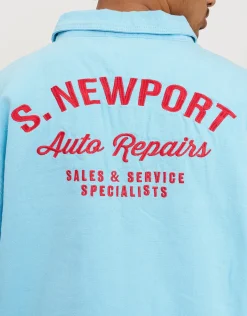 Newport Jacket in Sky Blue