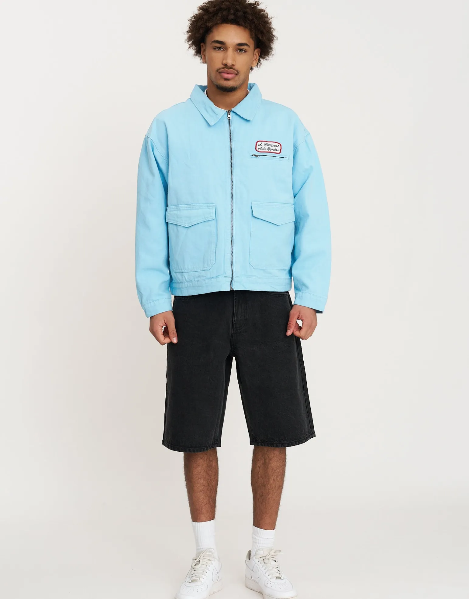 Newport Jacket in Sky Blue