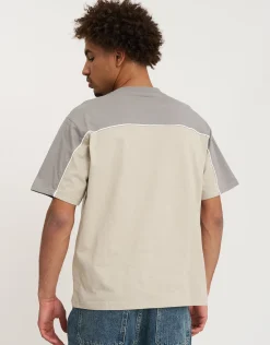 Nitro Motorsport Tee in Alloy Grey / Ecru