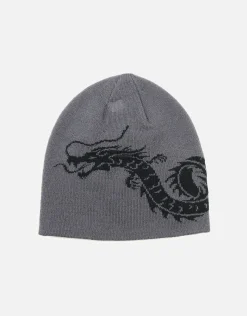 Noctra Skull Beanie in Black