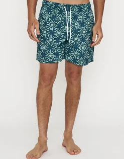 Nova Swim Shorts in Grantite Green
