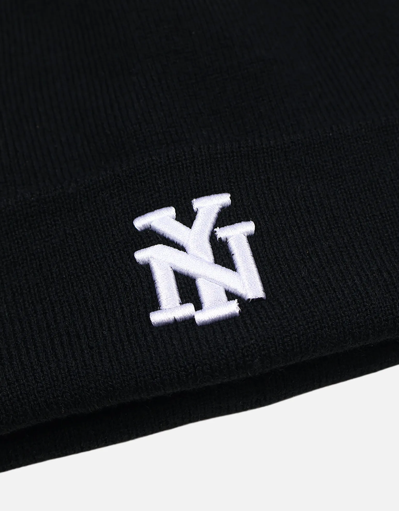 NY Beanie in Black
