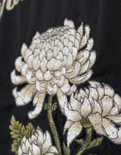 Okinawa Resort Short Sleeve Shirt in Black