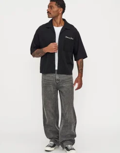 Okinawa Resort Short Sleeve Shirt in Cloud