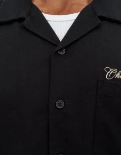 Okinawa Resort Short Sleeve Shirt in Cloud
