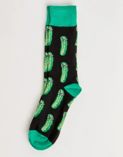 Organic Cotton Hanging Sloth Dress Socks in Navy
