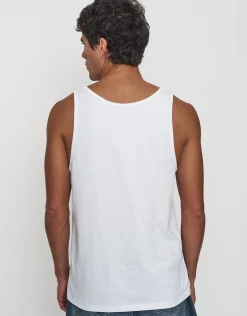 Organic Relax Fit Singlet in Black