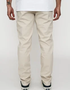 Organic Tapered Fit Chinos in Caramel