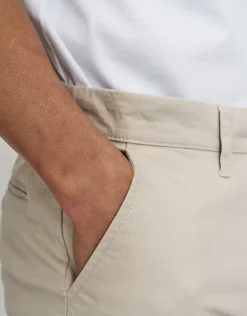 Organic Tapered Fit Chinos in Caramel