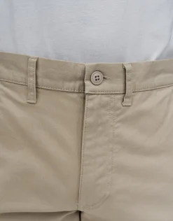 Organic Tapered Fit Chinos in Charcoal 002
