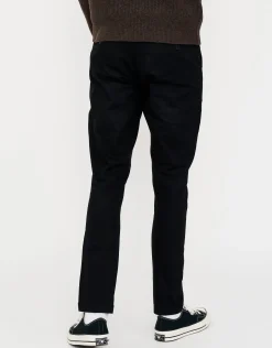 Organic Tapered Fit Chinos in Charcoal 002