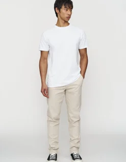 Organic Tapered Fit Chinos in Tan