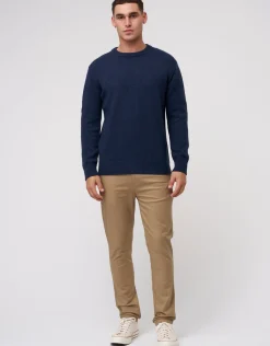 Organic Tapered Fit Chinos in Black