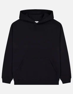 Oversized Heavyweight Plain Hoodie in Ivy