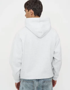 Oversized Heavyweight Plain Hoodie in Empire Yellow