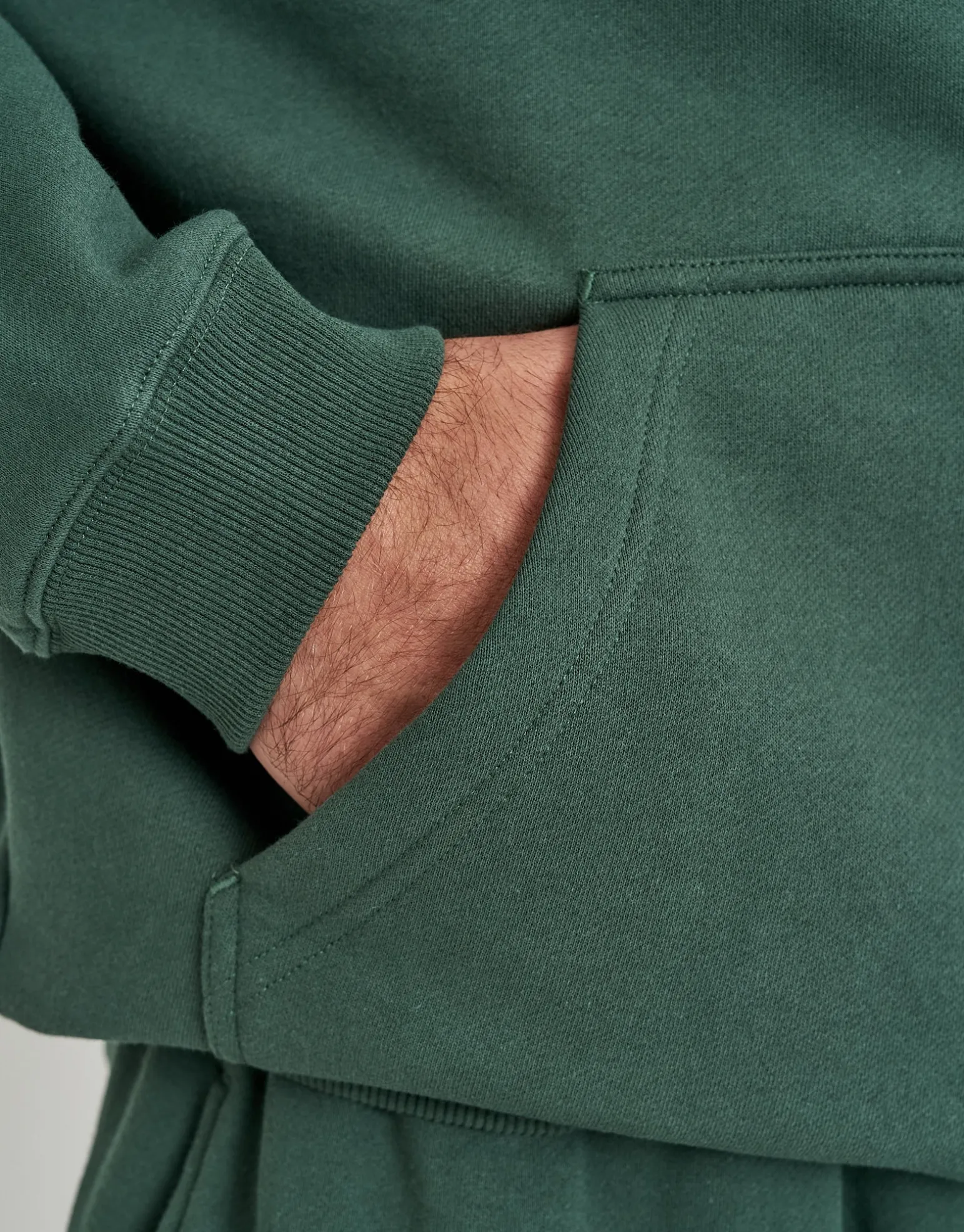 Oversized Heavyweight Plain Hoodie in Empire Yellow