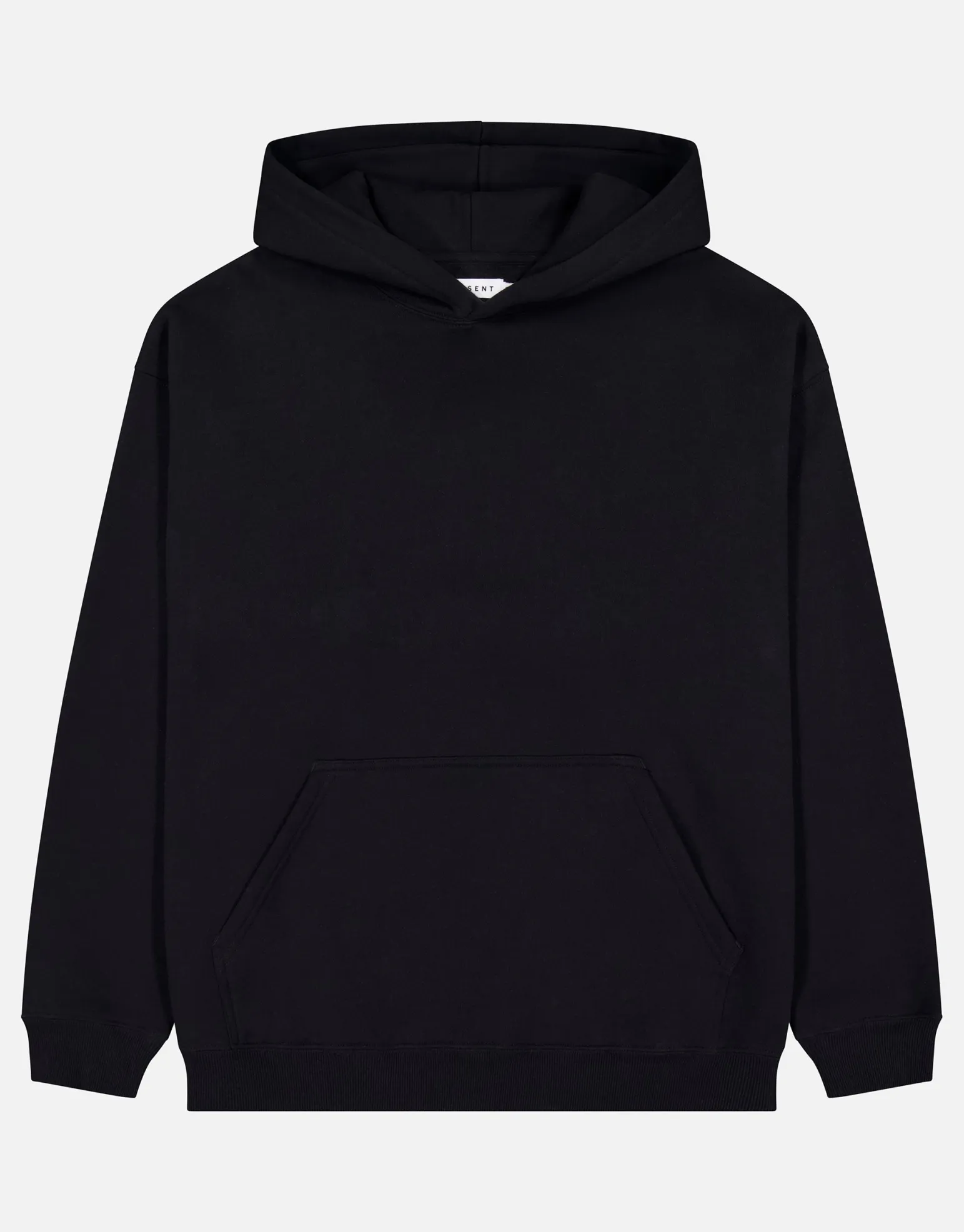 Oversized Heavyweight Plain Hoodie in Empire Yellow