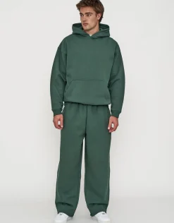 Oversized Heavyweight Plain Hoodie in Empire Yellow