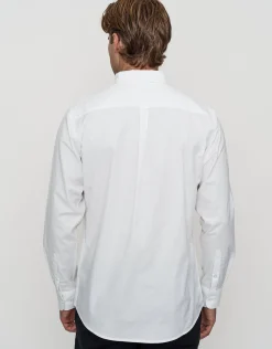 Oxford Stretch Long Sleeve Shirt in Sage