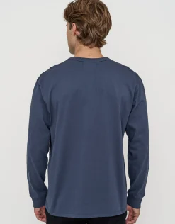 Perfect Long Sleeve T Shirt in Blue