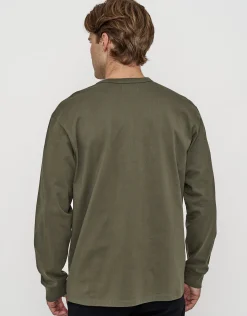 Perfect Long Sleeve T Shirt in Blue