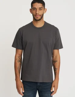 Perfect Relaxed Fit T Shirt in Dark Grey