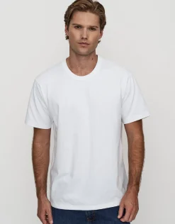 Perfect Relaxed Fit T Shirt in Olive Green