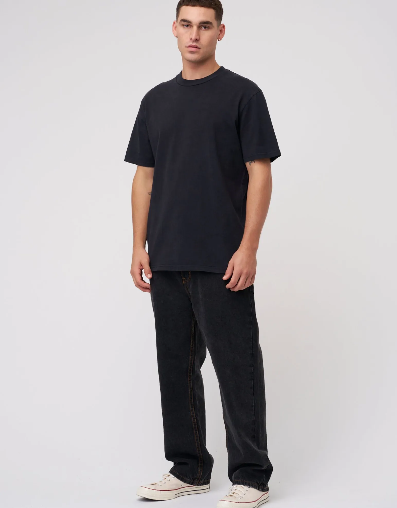 Perfect Relaxed Fit T Shirt in Cloud