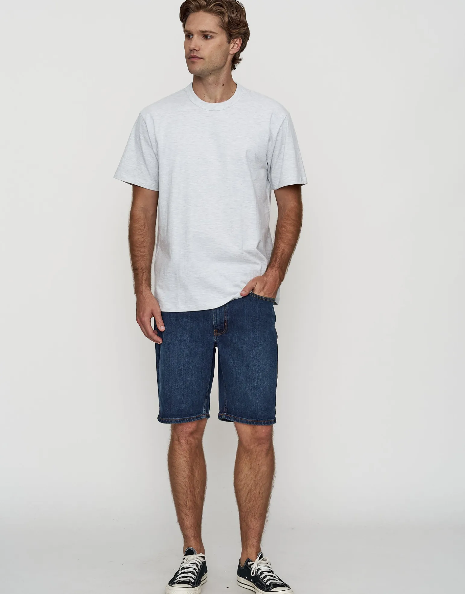 Perfect Relaxed Fit T Shirt in Cloud