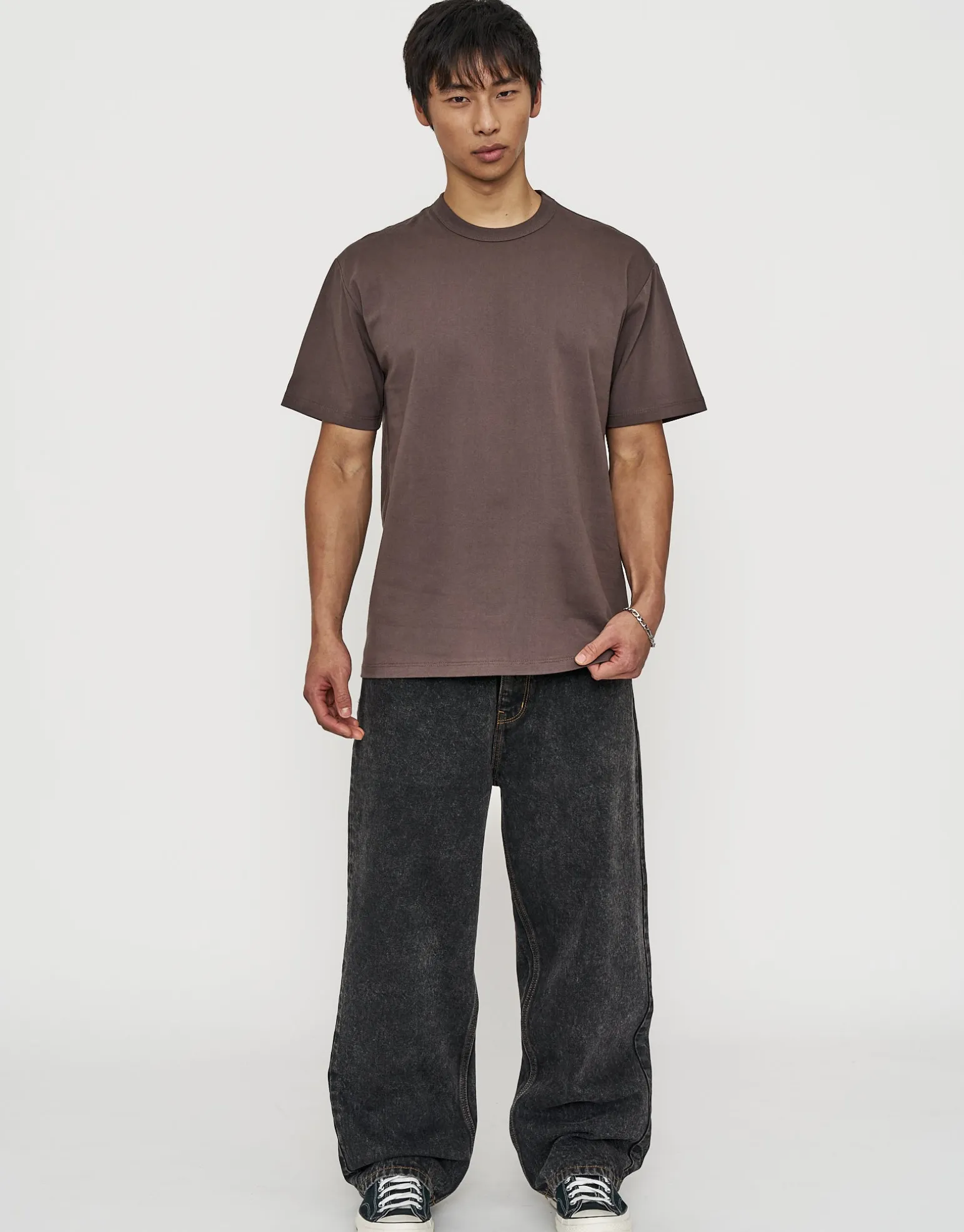 Perfect Relaxed Fit T Shirt in Cloud