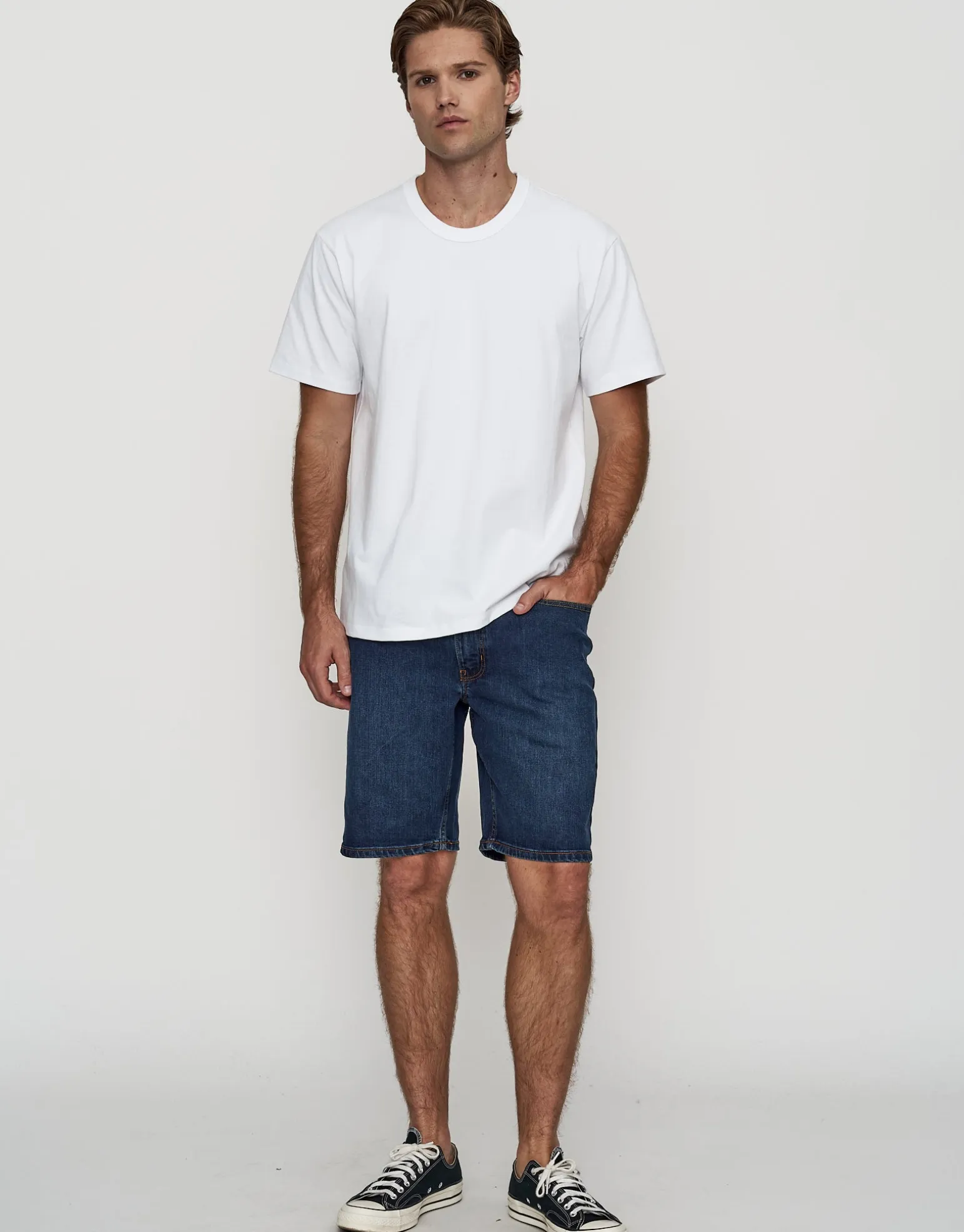 Perfect Relaxed Fit T Shirt in Cloud