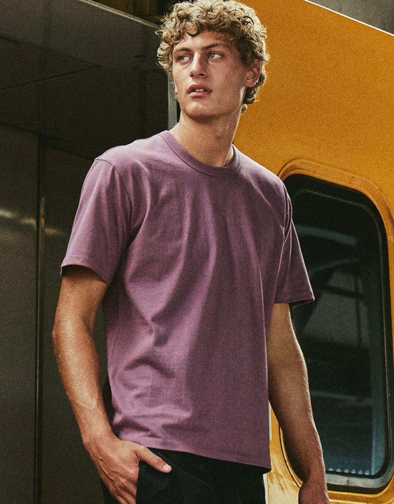 Perfect Relaxed Fit T Shirt in Cloud