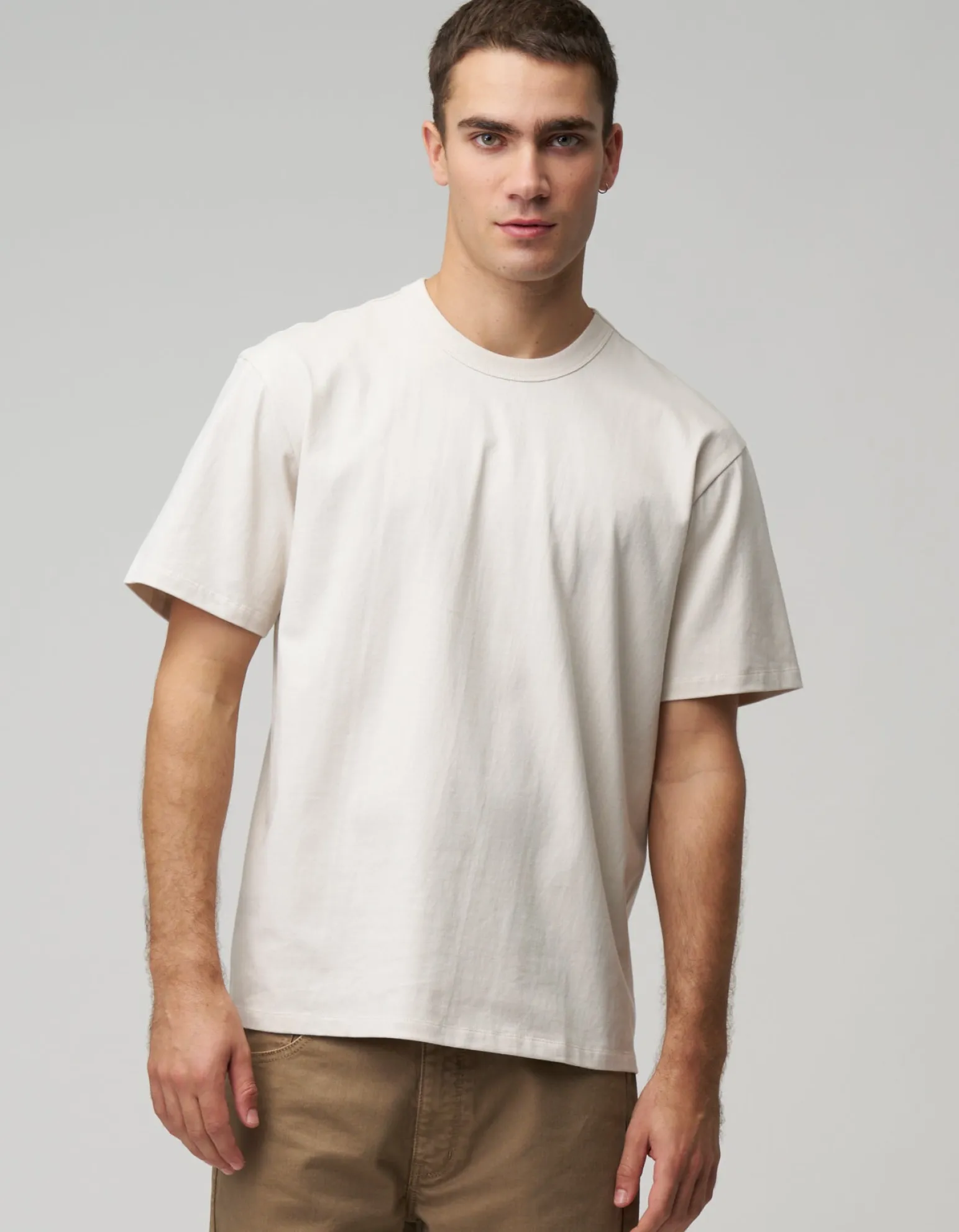 Perfect Relaxed Fit T Shirt in Cloud