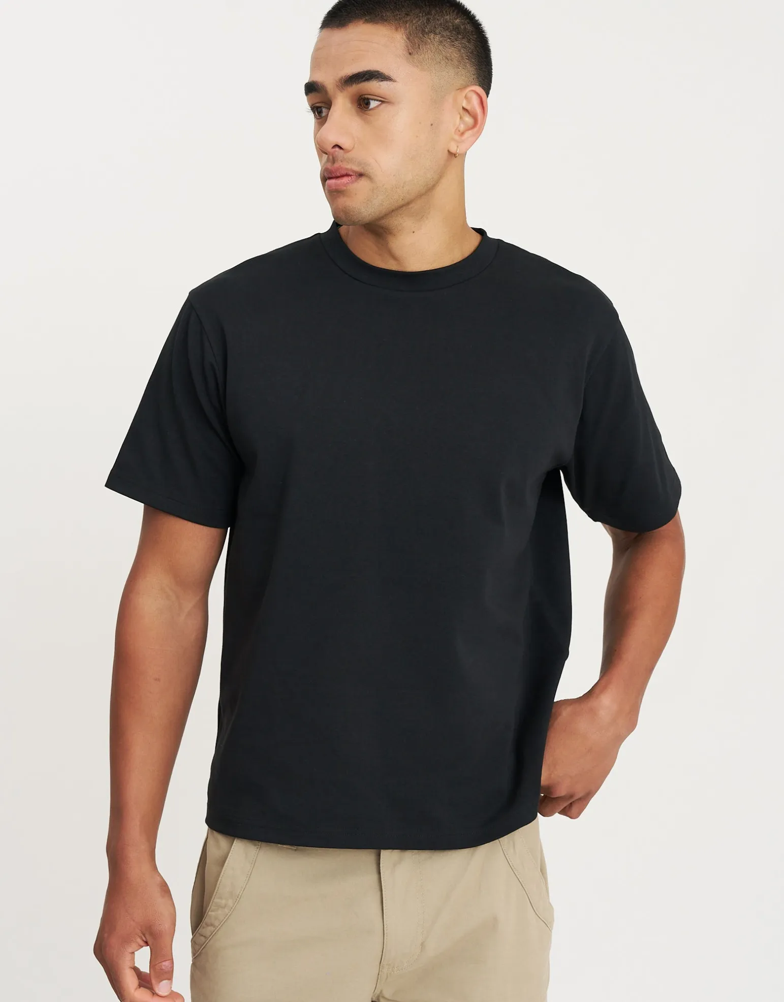 Perfect Signature Tee in Dark Cobalt