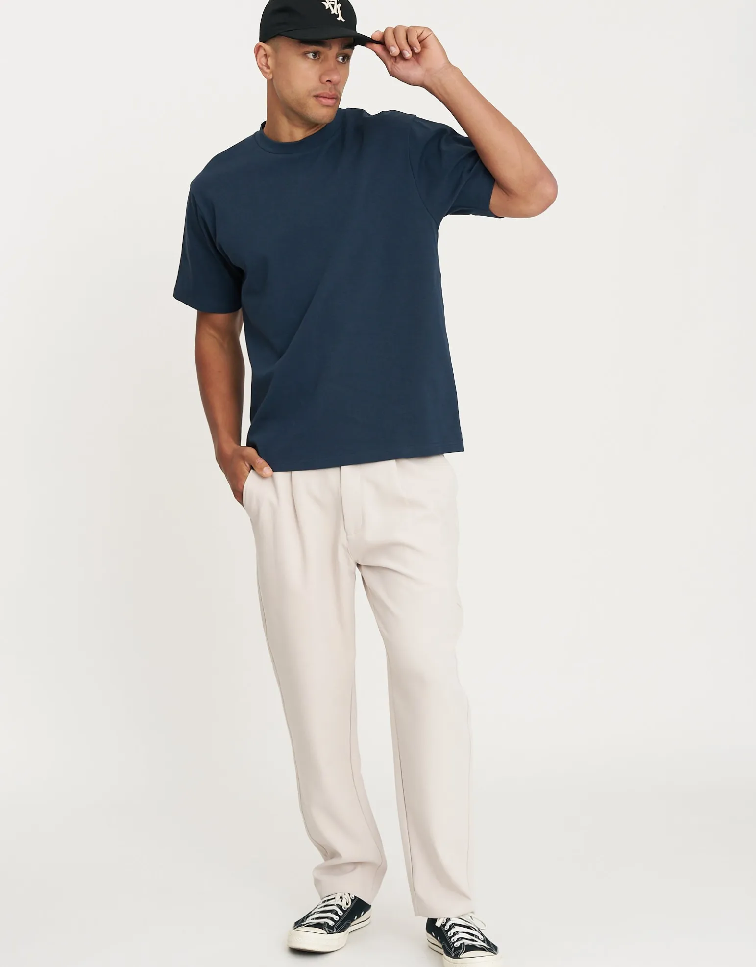 Perfect Signature Tee in White