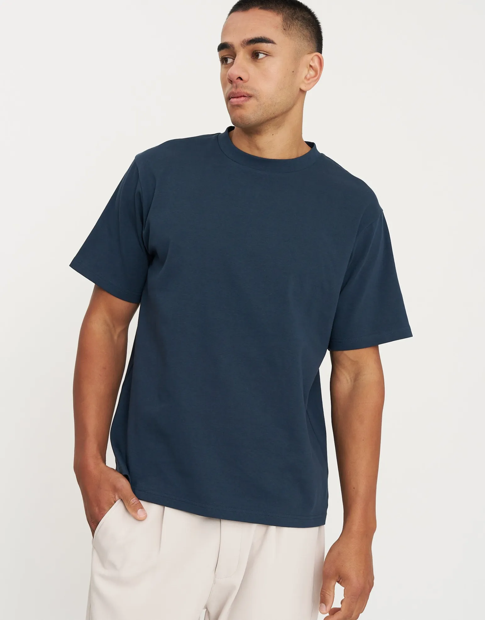 Perfect Signature Tee in White