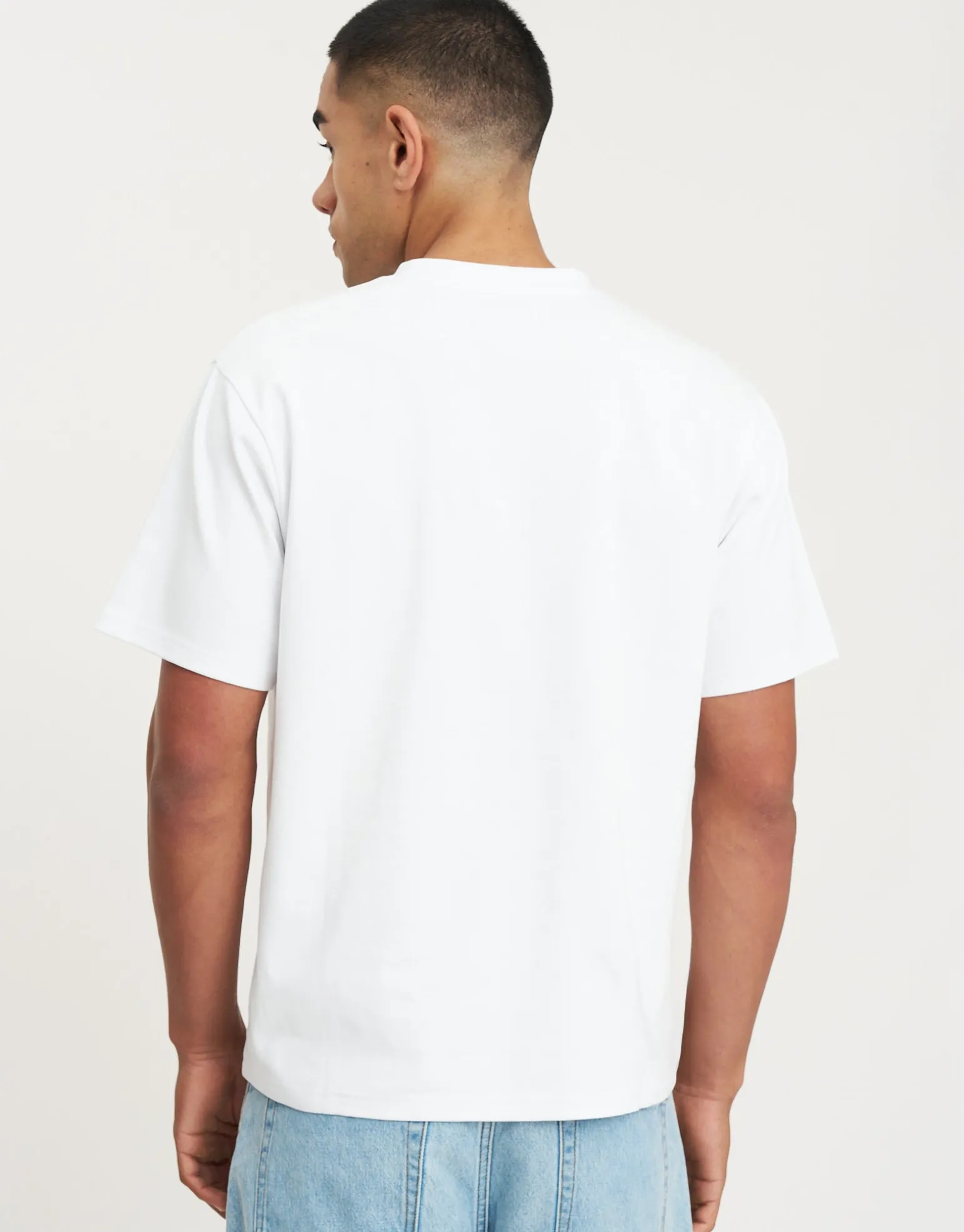 Perfect Signature Tee in White