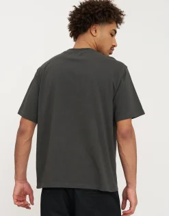 Performance Racer Tee in Pewter Grey