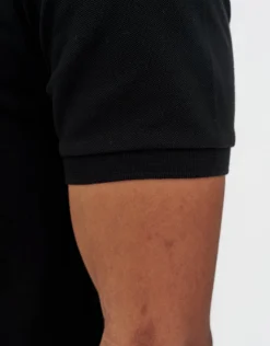 Pique Short Sleeve Polo in Pebble