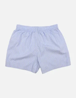 Plaid Print Boxers in Black